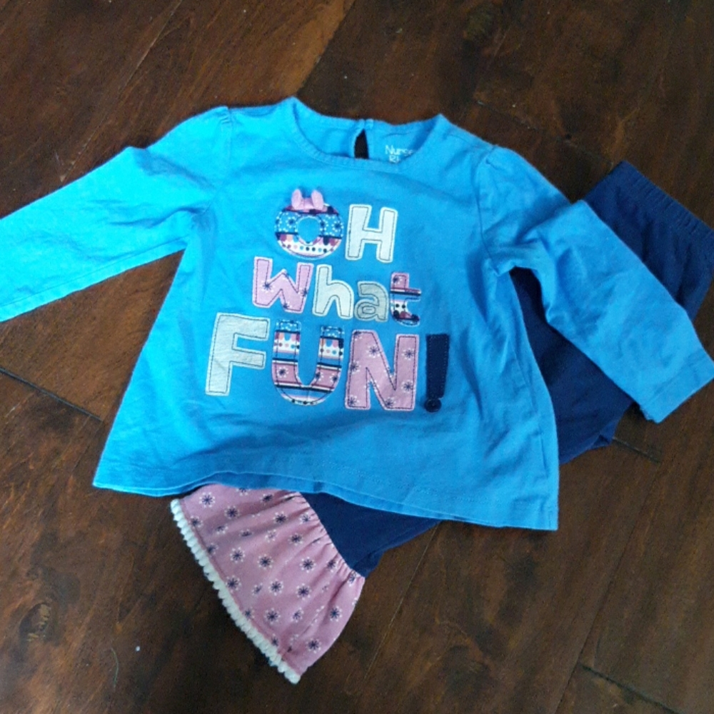 24 months winter outfit 2piece set